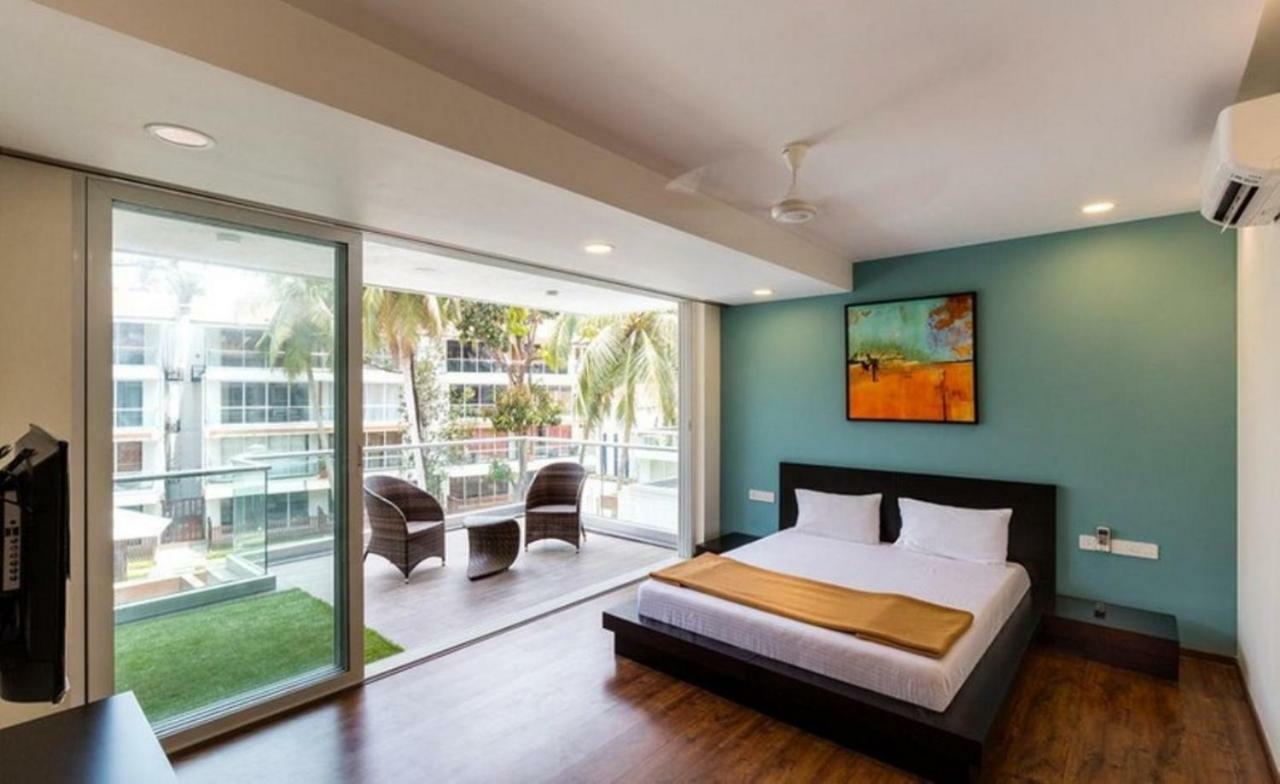 Aarju Luxurious Wave Apartment Calangute Luaran gambar